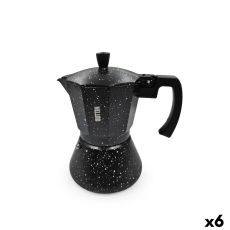 Italiensk Kaffepanna Quttin Aluminium 0,6 L (6 antal)