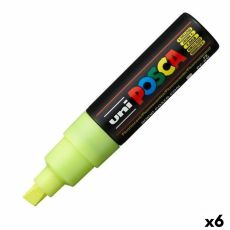 Markör POSCA PC-8K Fluor Gul (6 antal)