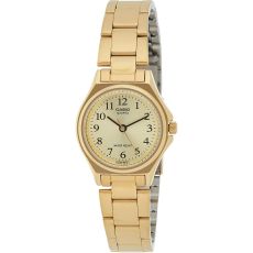 Damklocka Casio 3H LADY GOLD - WHITE (Ø 26 mm) (Ø 27 mm)