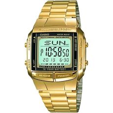 Herrklocka Casio DATABANK Gyllene (Ø 38 mm)