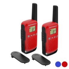 Walkie-Talkie Motorola T42 Dual 1,3" LCD 4 km (2 pcs) Röd