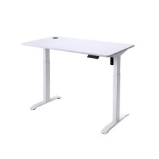 Skrivbord Urban Factory EED25UF Vit Rostfritt stål 118 x 60 cm