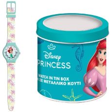 Barnklocka The Little Mermaid LITTLE MARMAID - TIN BOX Ø 33 mm