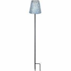 Solcellslampa Garden ID Silver