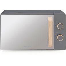 Mikrovågsugnen Flama 1832FL Grå 700 W 20 L