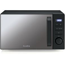 Mikrovågsugnen Flama 1833FL Svart 700 W 20 L