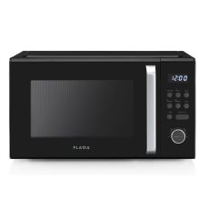 Mikrovågsugnen Flama Svart 1000 W 31 L