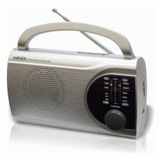 AM/FM-radio Haeger PR-BIB.004B Grå