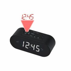 Klockradio Denver Electronics CRP-717BLACK 1" LED
