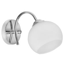 Vägglykta Activejet AJE-IRMA 1P Vit Silvrig Metall 40 W 13 x 17,5 x 24,5 cm (1 Delar)