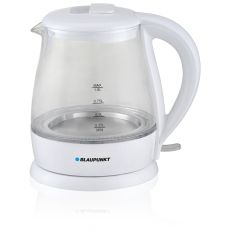 Vattenkokare Blaupunkt EKG301 Vit Glas Aluminium 1630 W 1 L
