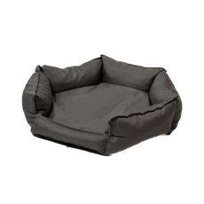 Säng för husdjur GO GIFT XXL Antracitgrå 90 x 16 x 76 cm