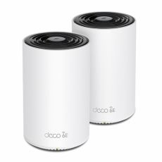 Router TP-Link DECO XE75(2-PACK) Vit Wi-Fi RJ45 Ethernet LAN