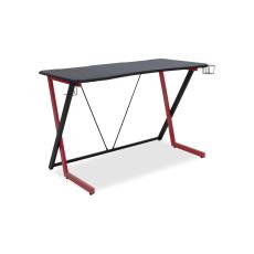 Skrivbord Gaming Urban Factory WED75UF 120 x 60 x 78 cm Svart PVC