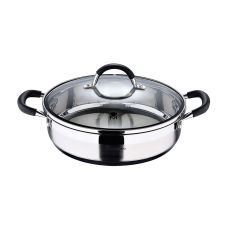 Kastrull med lock Masterpro Rostfritt stål AISI 304 (3,8 L) 28 x 7 cm
