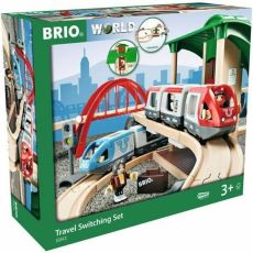 Byggsats Brio Travelers Platform Tour Multicolour 42 Delar