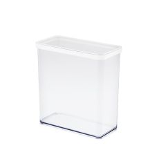 Hinkbehållare Rotho Svart Transparent Plast