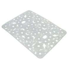 Diskställ Metaltex Rektangulär PVC Genomskinligt (30 x 40 cm)