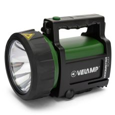 Uppladdningsbar LED-handficklampa Velamp DOOMSTER POWER 5 W 350 lm Svart