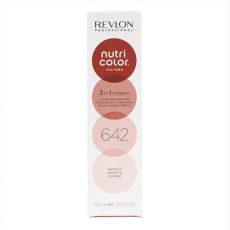 Permanent hårfärg Nutri Color Revlon 7258708642 642 Kastanjebrun (100 ml) (100 ml)