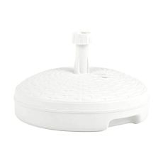 Parasollfot IPAE Progarden 20 L Vit polypropen 45 x 15 cm