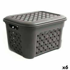 Tvättkorg Arianna Tontarelli 2112312 (43,5 x 33,5 x 26 cm) 23,6 L (6 antal)