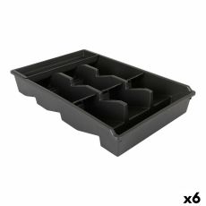 Besticks-sortering Tontarelli Bella plus Svart 43,6 x 28,7 x 7,13 cm (6 antal)