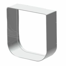 Förlängningsrör Ferplast Kattlucka 15,5 x 16 x 5 cm Vit