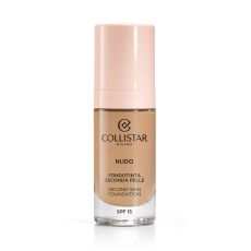 Flytande foundation för läppar Collistar NUDO Nº 4N Sabbia Spf 15 30 ml