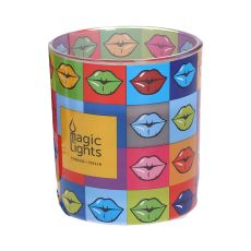 Ljus Magic Lights Läppar (7,5 x 8,4 cm)
