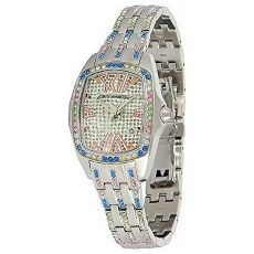 Damklocka Chronotech CT7930LS (Ø 28 mm) Silvrig
