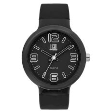 Unisexklocka Light Time EUROPE Svart (Ø 40 mm)