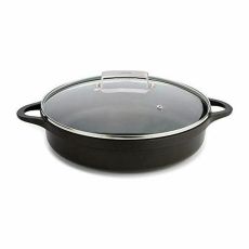Kastrull med lock Valira 4137/25 Svart 5,5 L