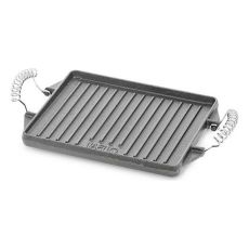 Grillplatta Vaello Rektangulär Grå Gjutjärn (27 x 21 cm)