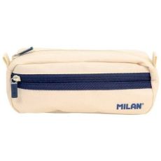 Skolväska Milan 1918 Beige 21 x 8,5 x 6,1 cm Rektangulär