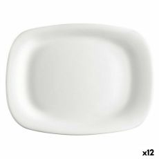 Platt skål Bormioli Parma Rektangulär (12 antal) (24 x 34 cm)