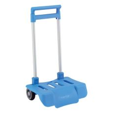 Folding Backpack Trolley Safta SF-641077605 Blå 30 x 85 x 23 cm