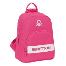 Ryggsäck Casual Benetton Raspberry Fuchsia 13 L
