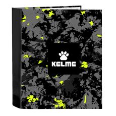 Ringpärm Kelme Jungle Svart Grå Lime A4 (27 x 33 x 6 cm)