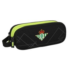 Dubbel bär-allt Real Betis Balompié Svart Lime 21 x 8 x 6 cm
