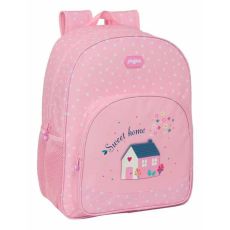 Skolryggsäck Glowlab Kids Sweet Home Rosa 33 x 42 x 14 cm