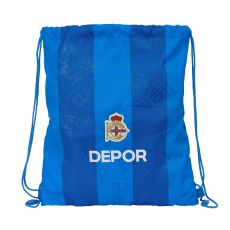 Skopåse med remmar R. C. Deportivo de La Coruña Blå 35 x 40 x 1 cm