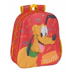 Skolryggsäck 3D Disney Pluto 27 x 33 x 10 cm