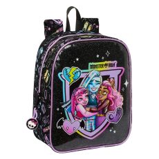 Barnryggsäck Monster High Svart 22 x 27 x 10 cm