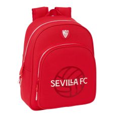 Skolryggsäck Sevilla Fútbol Club Röd 28 x 34 x 10 cm
