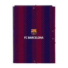 Sorteringsmapp F.C. Barcelona 24/25 Rödbrun Marinblå A4 26 x 33.5 x 2.5 cm