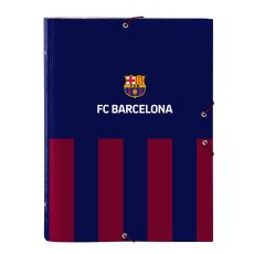 Sorteringsmapp F.C. Barcelona 24/25 Rödbrun Marinblå A4 26 x 33.5 x 4 cm