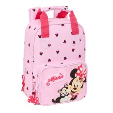 Skolryggsäck Minnie Mouse Naive Rosa 20 x 28 x 8 cm