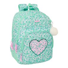 Skolryggsäck Safta Cuore Mint 32 x 42 x 15 cm