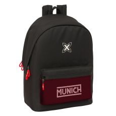 Skolryggsäck Munich +usb munich Svart 31 x 44 x 18 cm